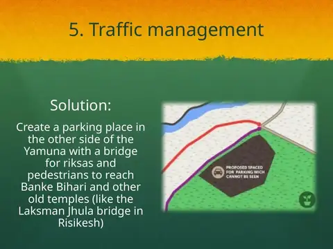 Slide 32 of the 2016 Master Plan: . Traffic management